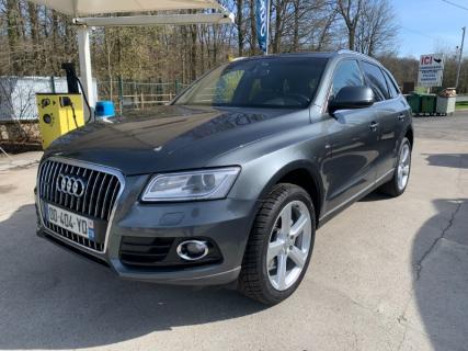 Audi Q5 2.0 TDI 177 Quattro S Line S tronic 7 * (10 CV) - couleur : gris foncé - réf : 2980 Audi Q5 2.0 TDI 177 Quattro S Line S tronic 7 * (10 CV) - couleur : gris foncé - réf : 2980