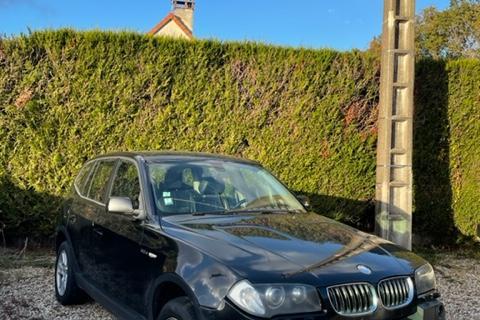 BMW X3 3.0d Luxe Steptonic A * (14CV) - couleur : noir : réf 2897