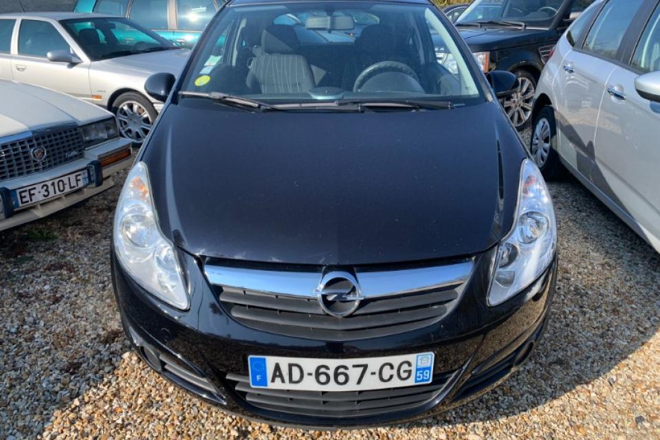 Opel Corsa 1.2 - 80 Twinport Enjoy * (5 CV) - couleur : noir - réf : 2978
